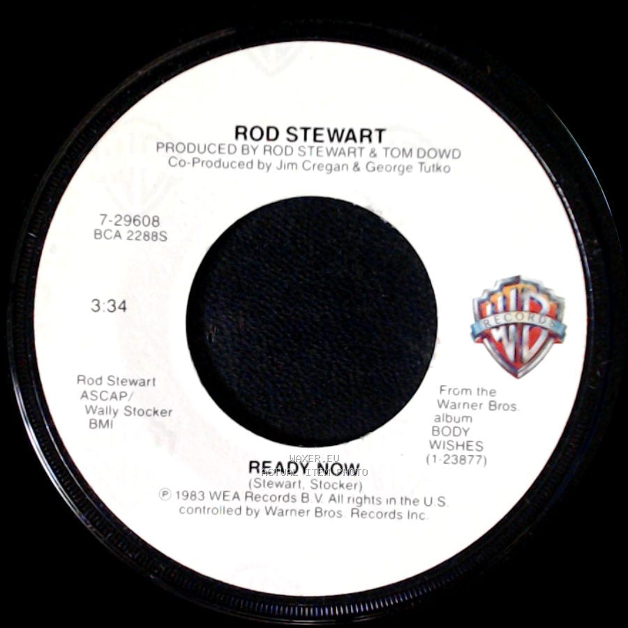 Rod Stewart - Baby Jane / Ready Now side B