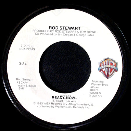 Rod Stewart - Baby Jane / Ready Now side B