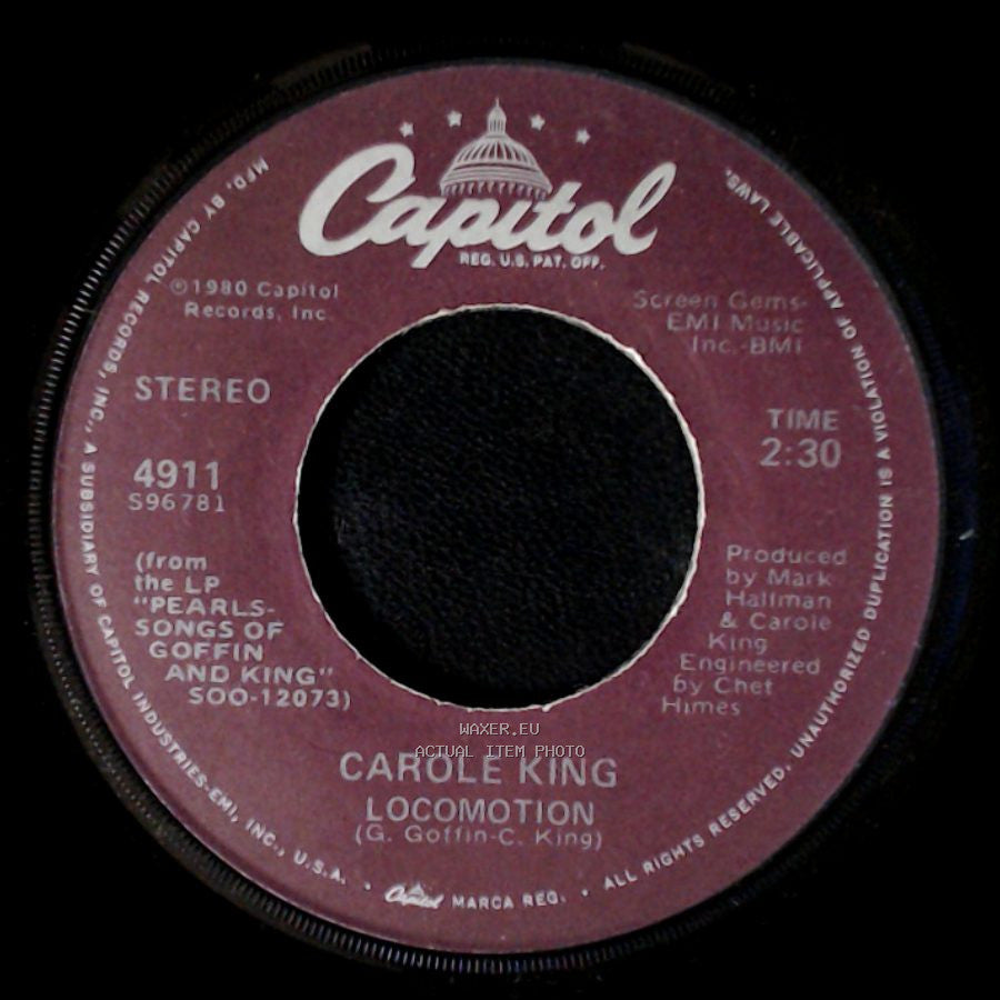 Carole King - Oh No Not My Baby / Locomotion side B