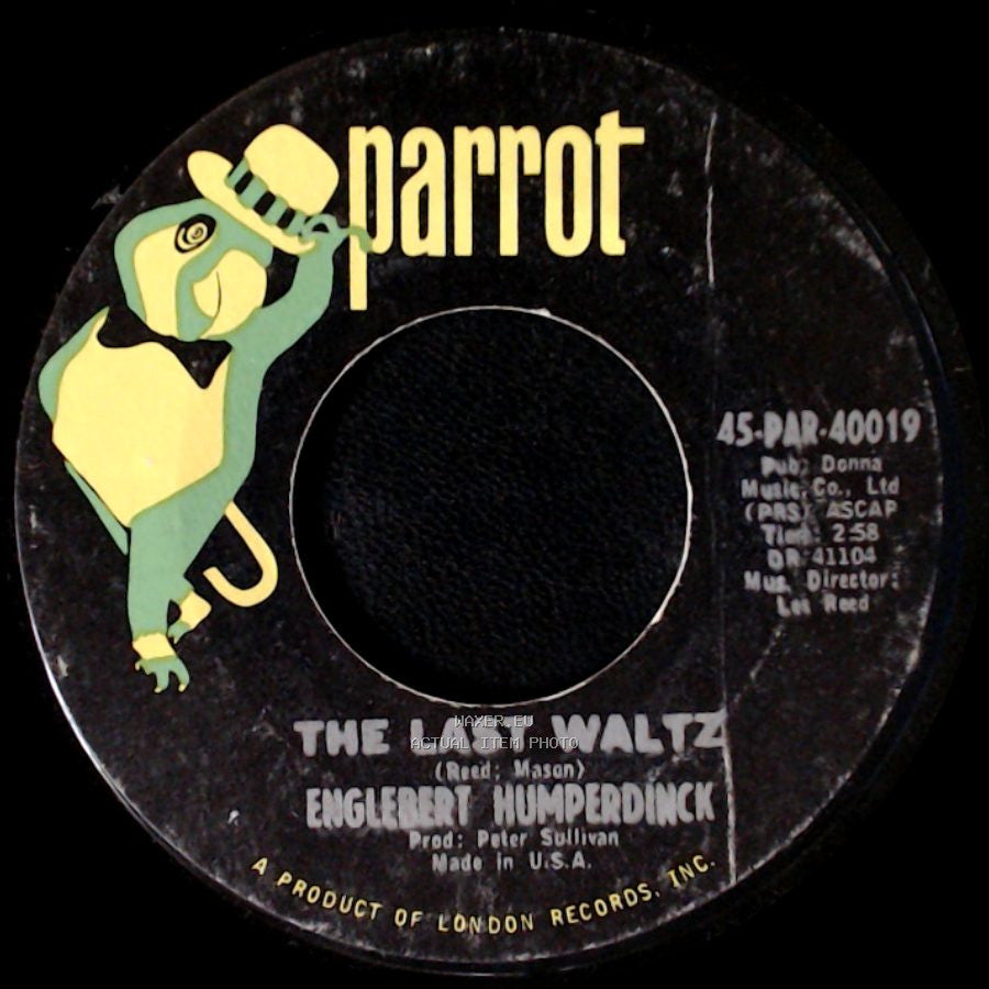 Englebert Humperdinck - The Last Waltz / That Promise side A