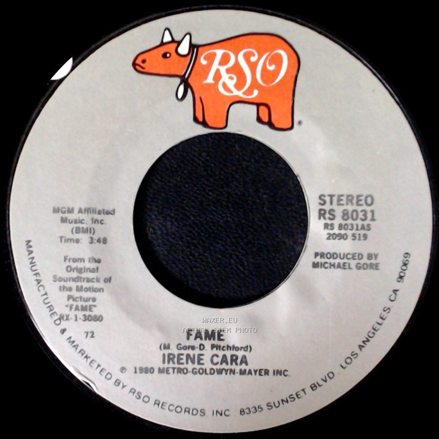 Irene Cara - Out Here On My Own / Fame side B