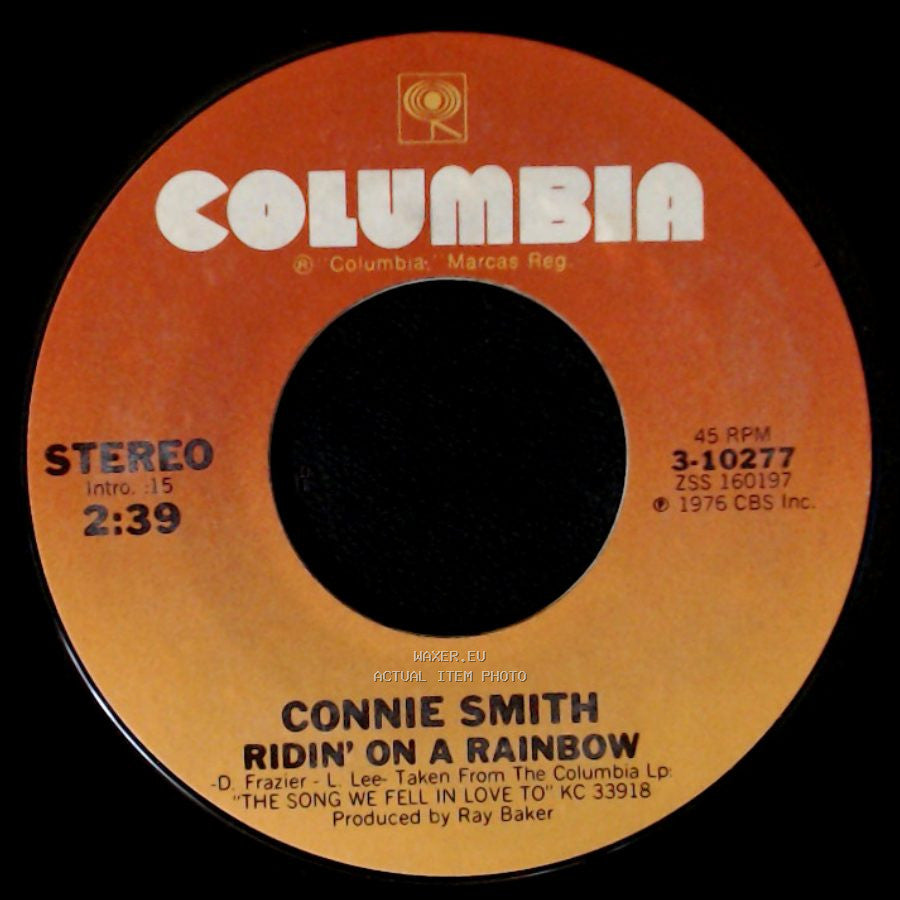 Connie Smith - ('til) I Kissed You / Ridin' On A Rainbow side B
