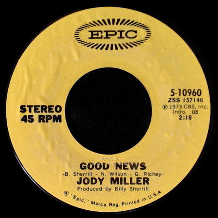 Jody Miller - Soul Song / Good News side B