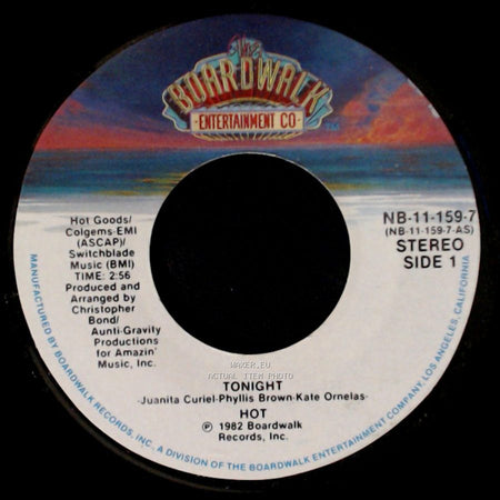 Hot - Tonight / The Nights Are Not Enough side A