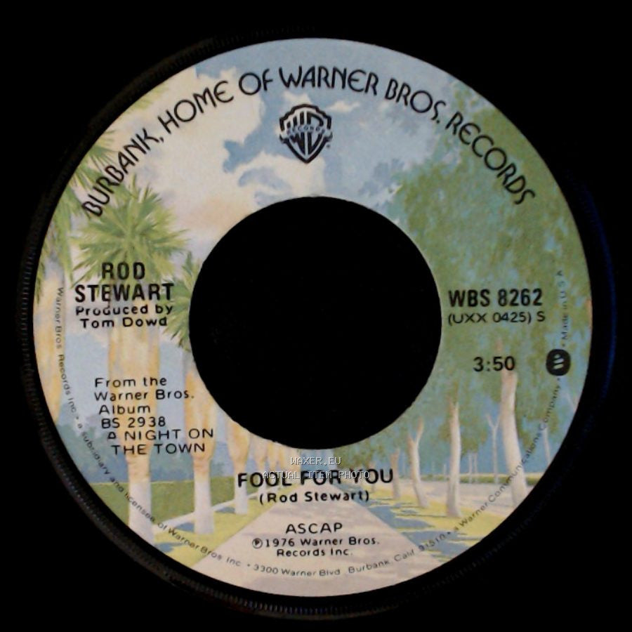 Rod Stewart - Fool For You / Tonight's The Night (Gonna Be Alright) side A