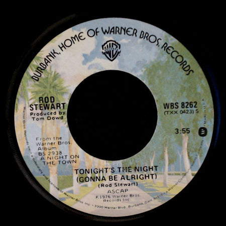 Rod Stewart - Fool For You / Tonight's The Night (Gonna Be Alright) side B