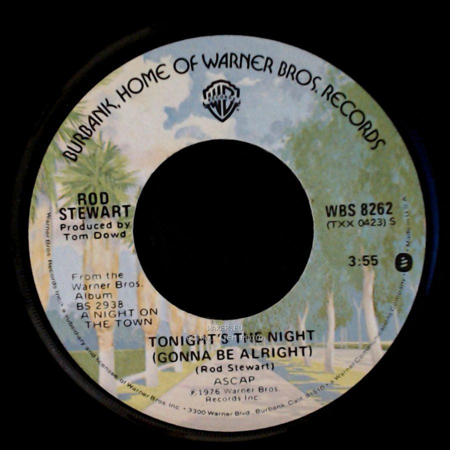 Rod Stewart - Fool For You / Tonight's The Night (Gonna Be Alright) side B