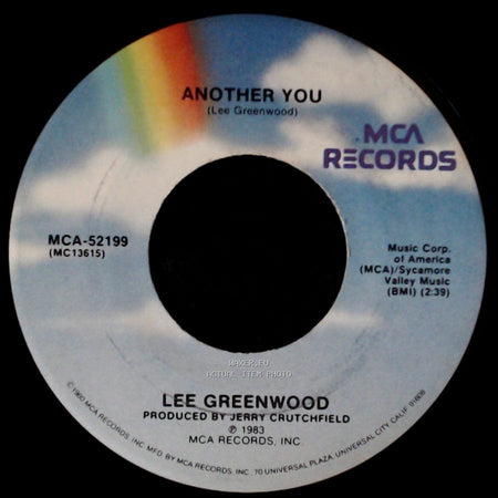 Lee Greenwood - I.O.U. / Another You side B