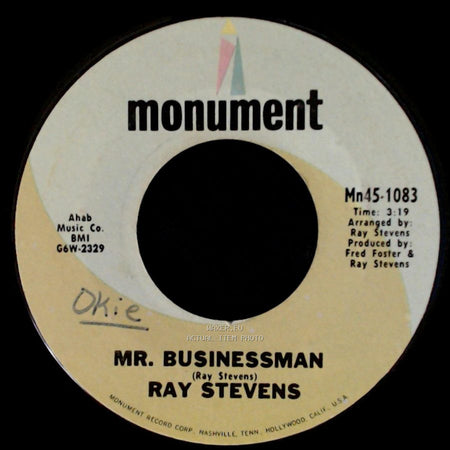 Ray Stevens - Mr. Businessman / Face The Music side A