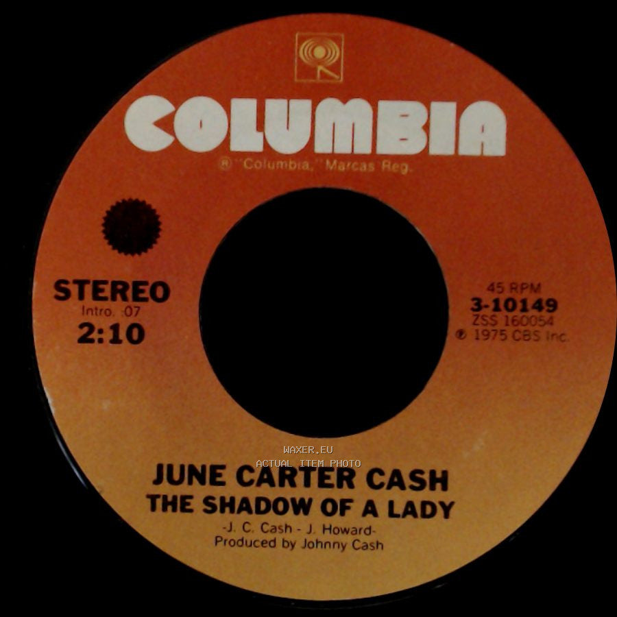 June Carter Cash - The Shadow Of A Lady / Losin' You side A