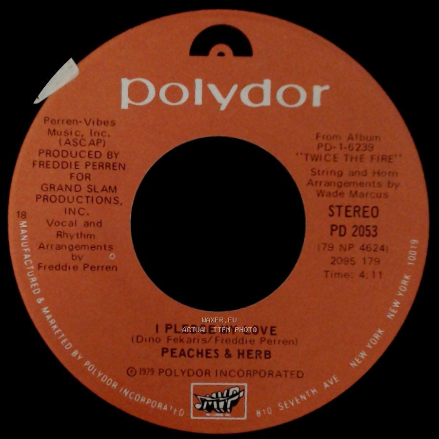Peaches & Herb - (I Want Us) Back Together / I Pledge My Love side B