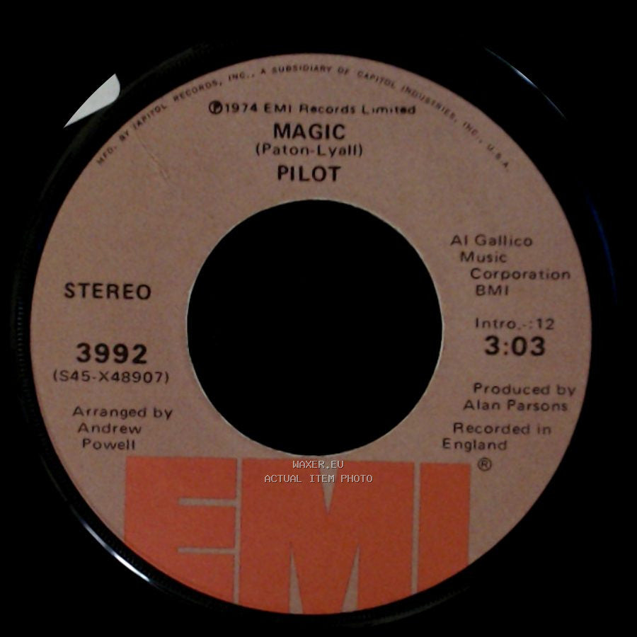 Pilot - Magic / Just Let Me Be side A