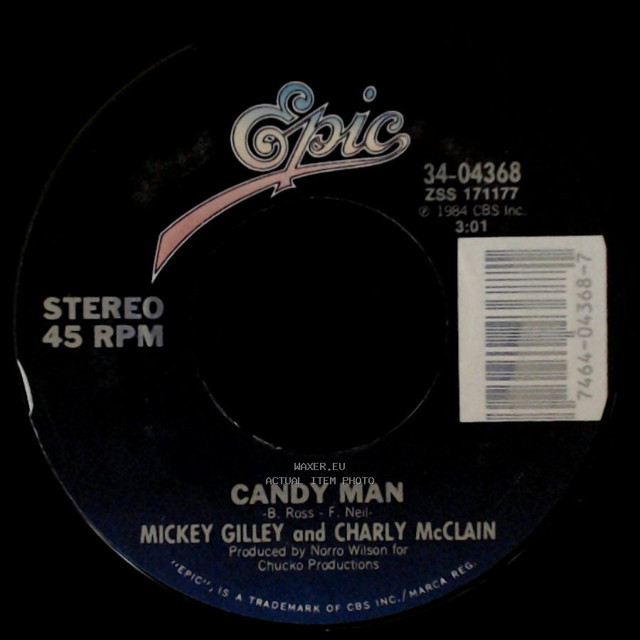 Mickey Gilley And Charly Mcclain - Candy Man / The Phone Call side A