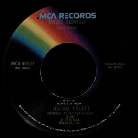 Jeanne Pruett - Sweet Sorrow / Driftin' Too Far Apart side A
