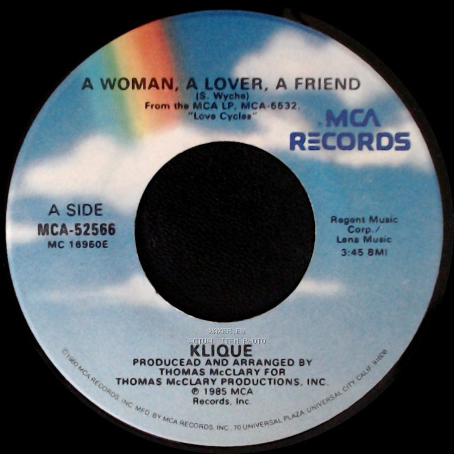Klique - A Woman, A Lover, A Friend / Another Day Another Night side A