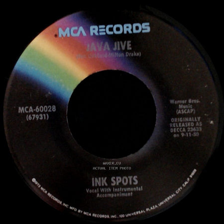 Ink Spots - To Each His Own / Java Jive side B
