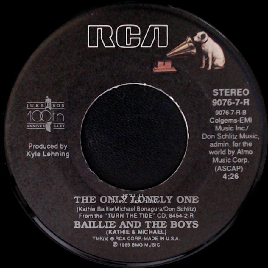 Baillie And The Boys - I Can't Turn The Tide / The Only Lonely One side B