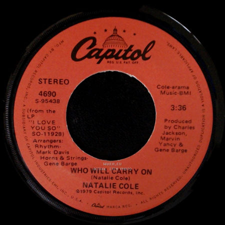 Natalie Cole - Who Will Carry On / Stand By side A