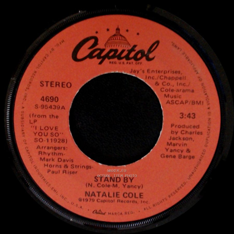 Natalie Cole - Who Will Carry On / Stand By side B