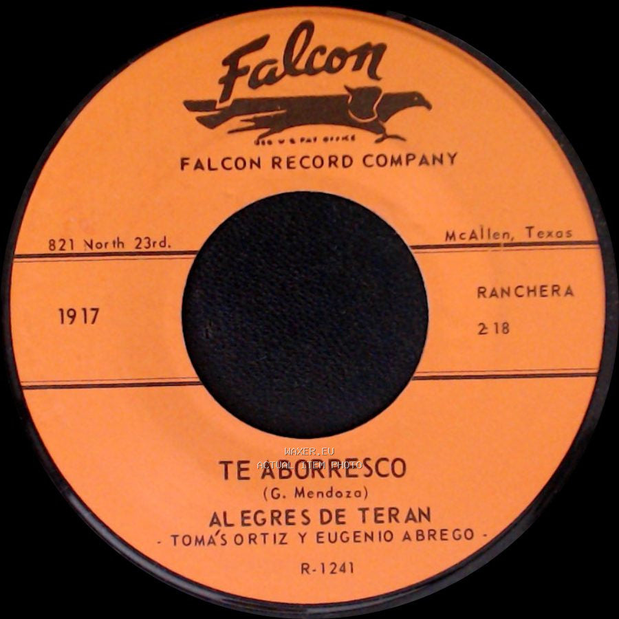 Alegres De Teran - Cuando Me Dejes De Amar / Te Aborresco side B
