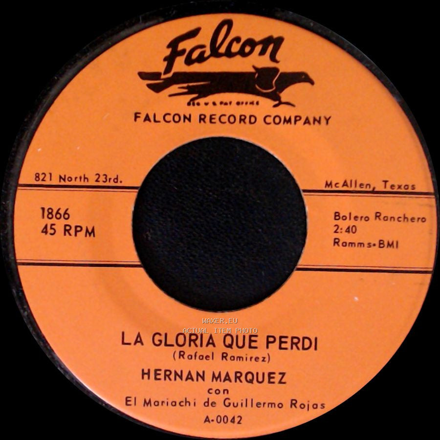Hernan Marquez - Mi Corazon Y Yo / La Gloria Que Perdi side B
