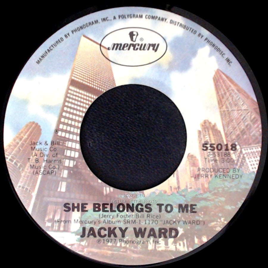 Jacky Ward - A Lover's Question / She Belongs To Me side B