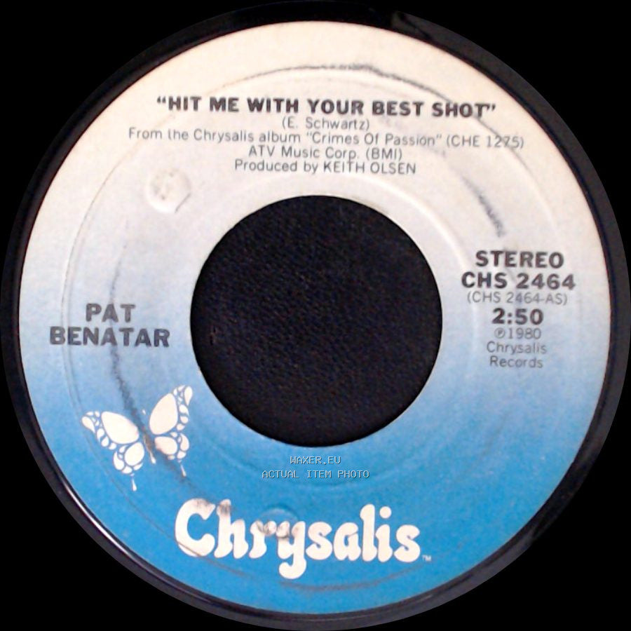 Pat Benatar - Hit Me With Your Best Shot / Prisoner Of Love side A