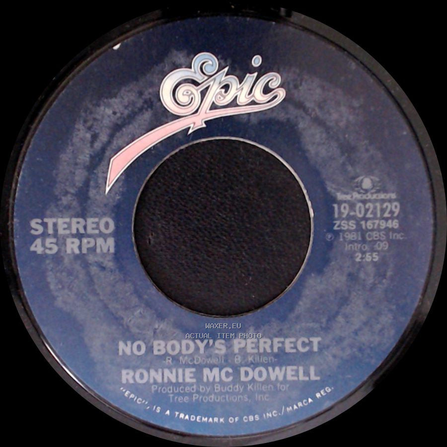 Ronnie Mc Dowell - No Body's Perfect / Older Women side A