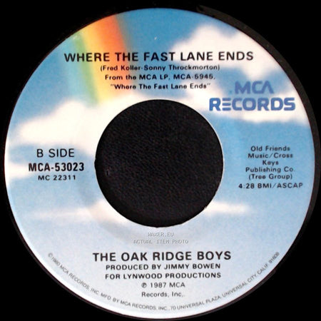 The Oak Ridge Boys - This Crazy Love / Where The Fast Lane Ends side B