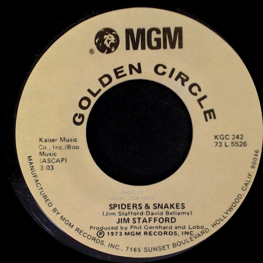Jim Stafford - Spiders & Snakes / Wildwood Weed side A