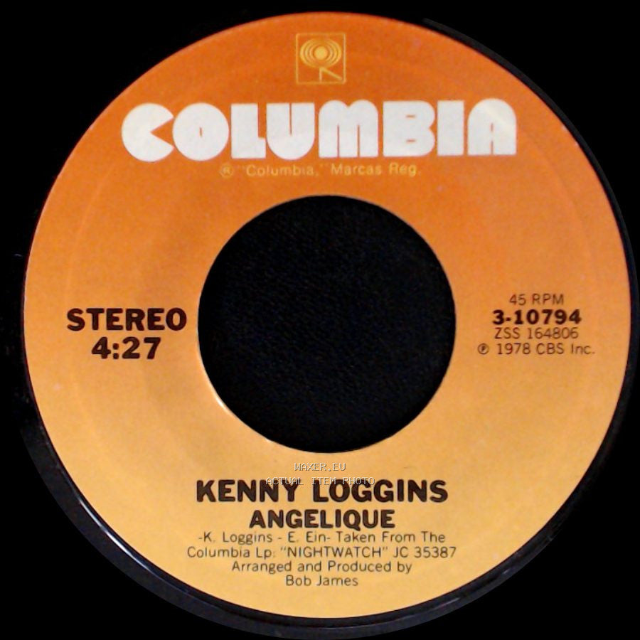 Kenny Loggins - Angelique / Whenever I Call You "Friend" side A