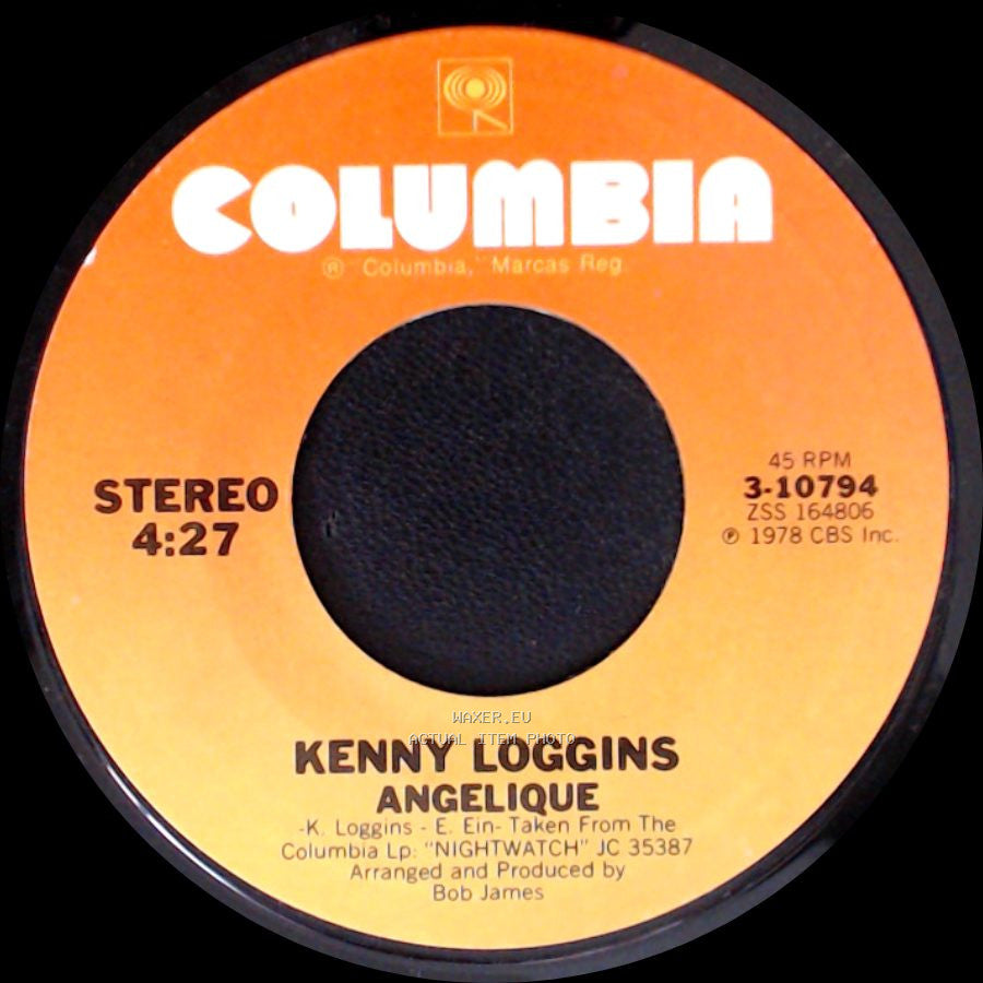 Kenny Loggins - Angelique / Whenever I Call You "Friend" side B