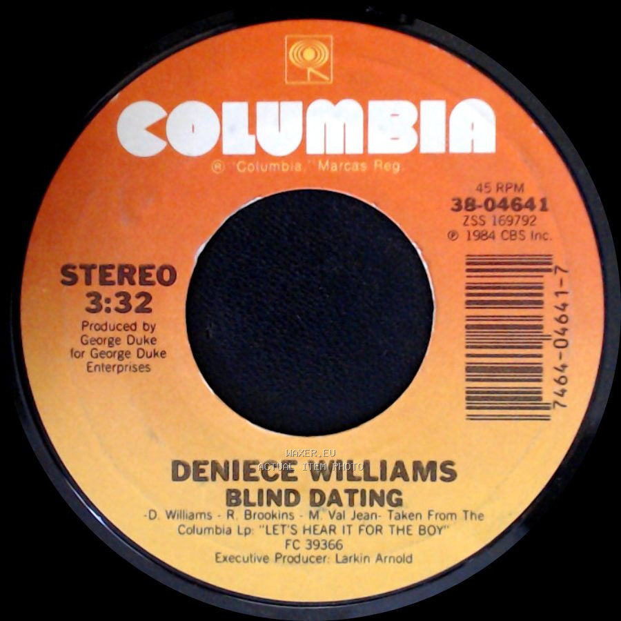 Deniece Williams - Black Butterfly / Blind Dating side B