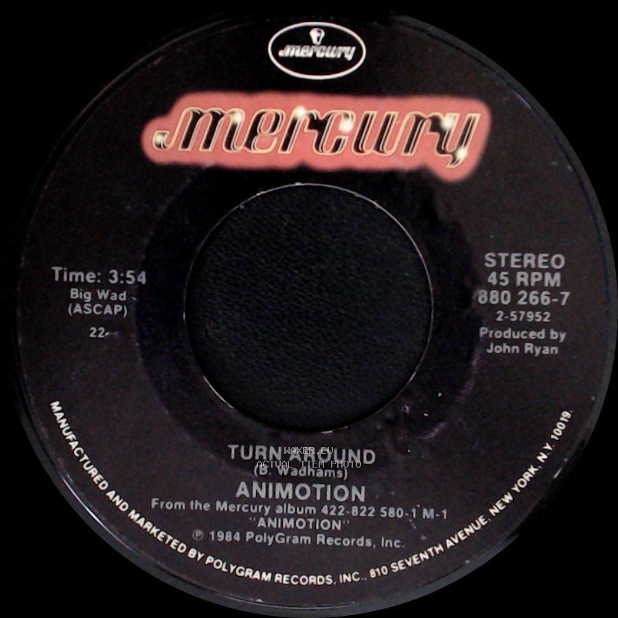 Animotion - Obsession / Turn Around side B