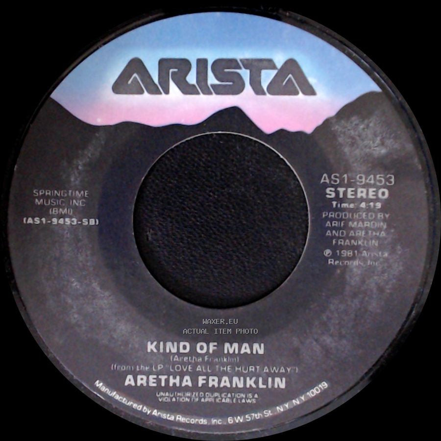 Aretha Franklin - Another Night / Kind Of Man side B