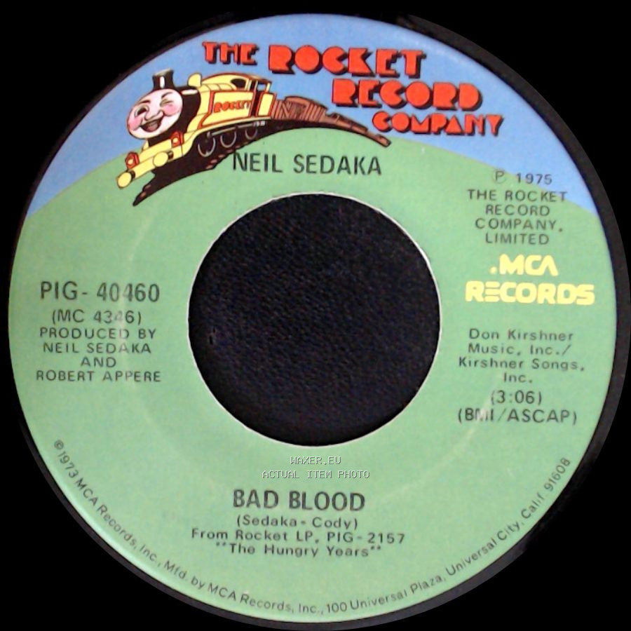 Neil Sedaka - Your Favorite Entertainer / Bad Blood side B
