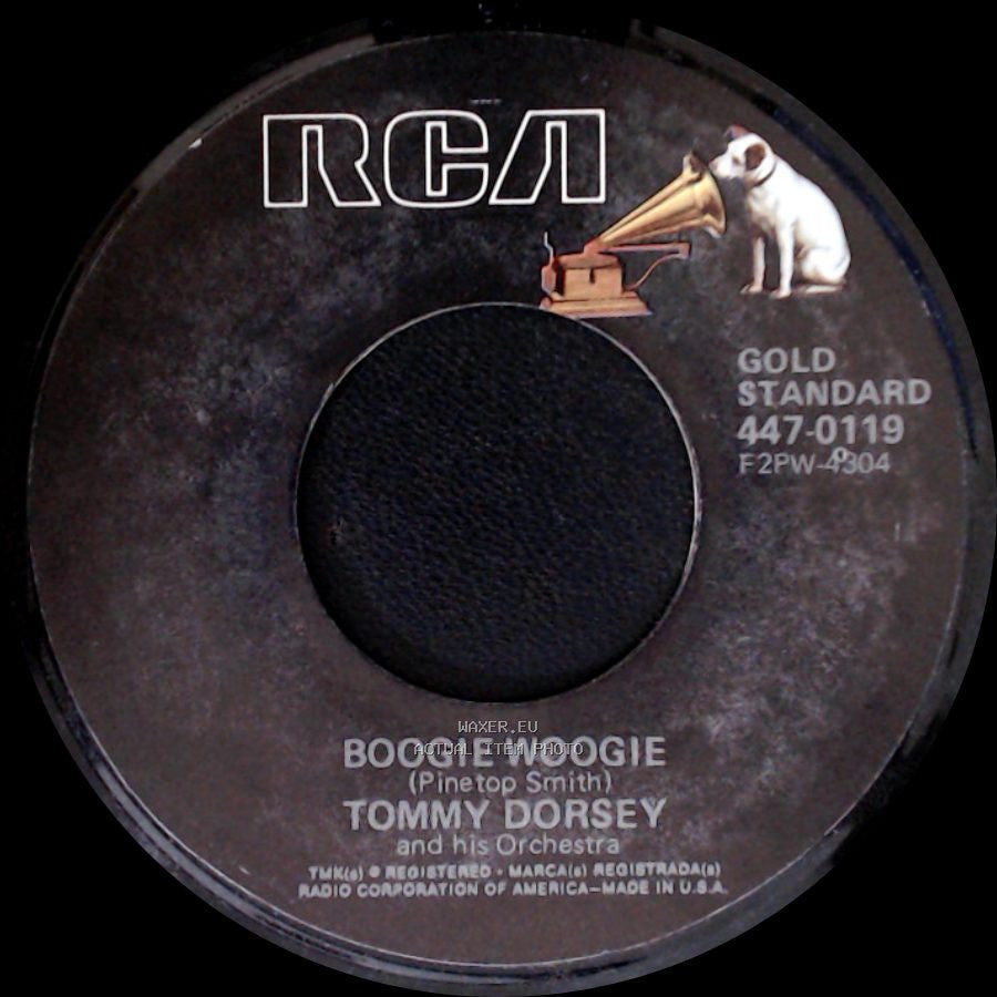 Tommy Dorsey And His Orchestra - Opus No. 1 / Boogie Woogie side B
