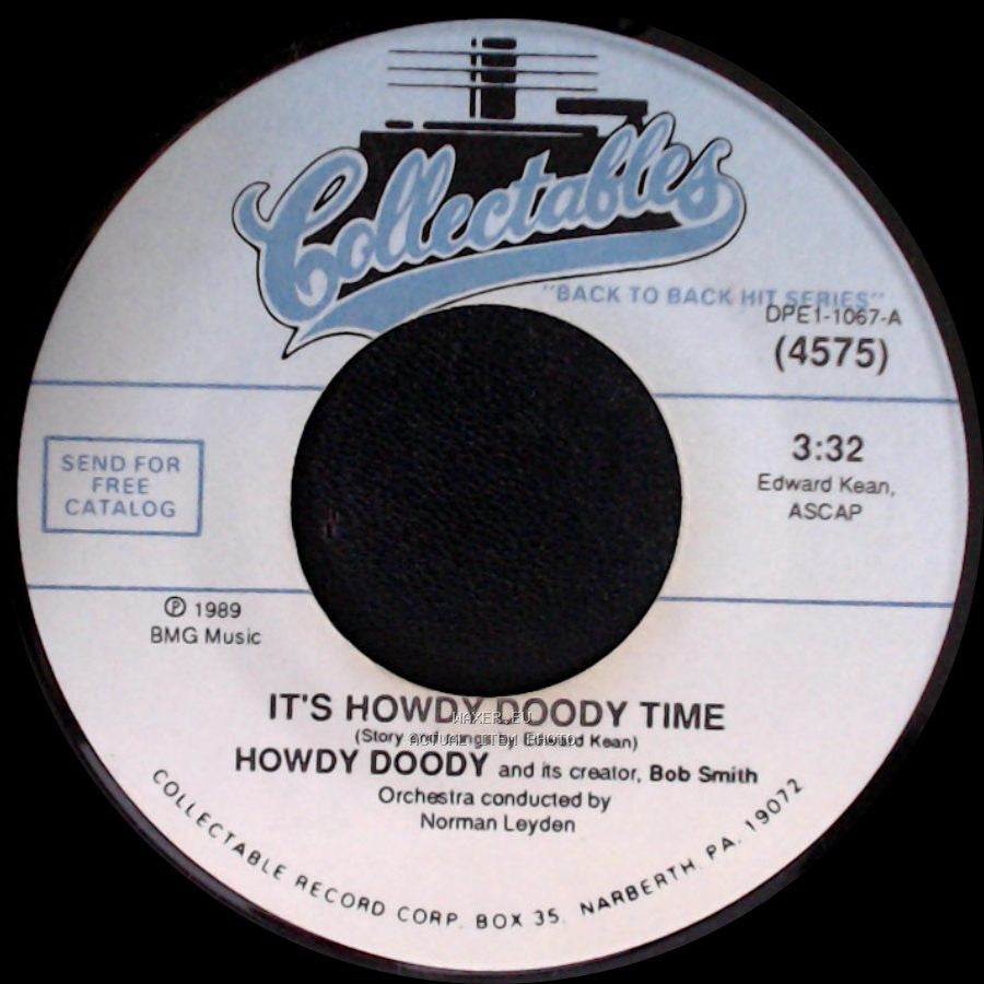 Howdy Doody - It's Howdy Doody Time / It's Howdy Doody Do's.. And Don'ts side A