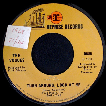 The Vogues - Then / Turn Around, Look At Me side B
