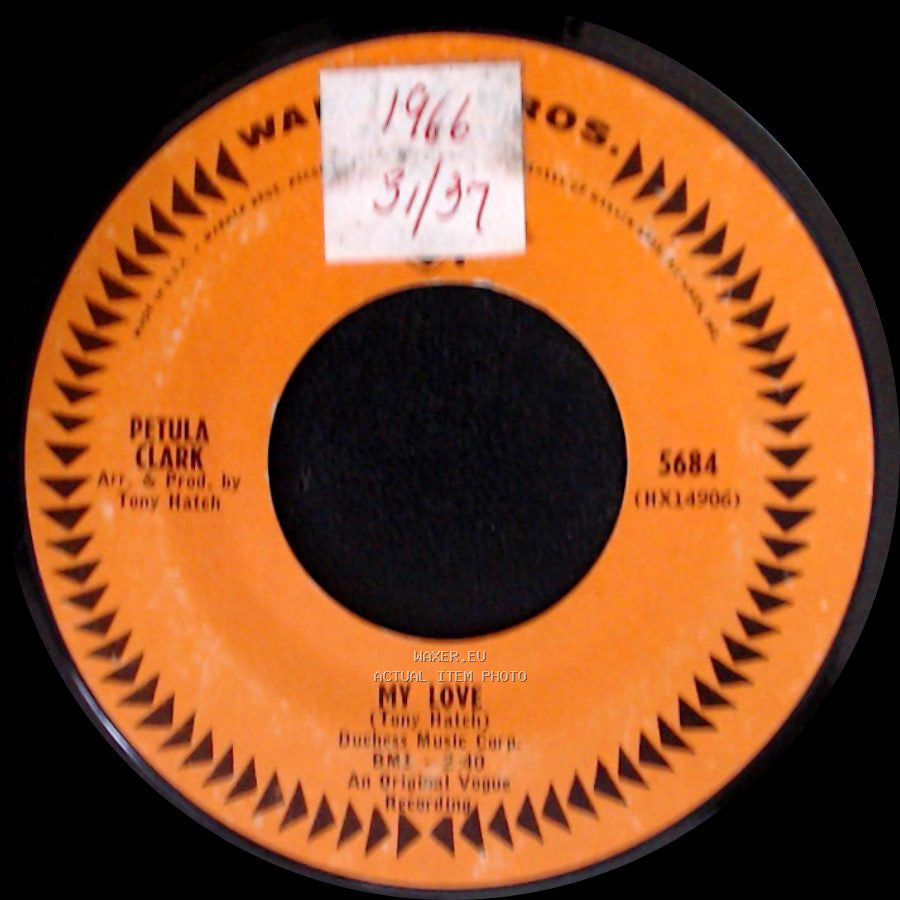 Petula Clark - My Love / Where Am I Going side A