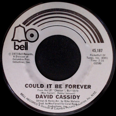 David Cassidy - Could It Be Forever / Blind Hope side A