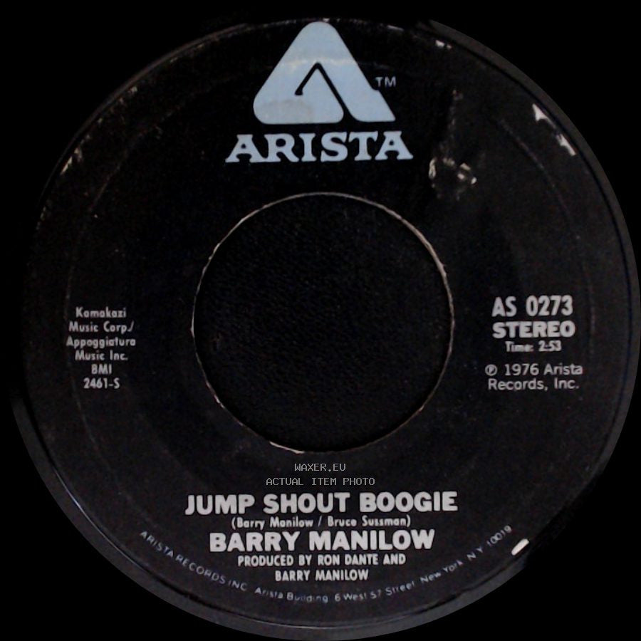 Barry Manilow - Jump Shout Boogie / Daybreak side A