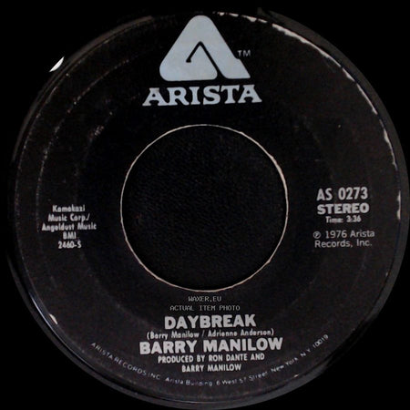 Barry Manilow - Jump Shout Boogie / Daybreak side B