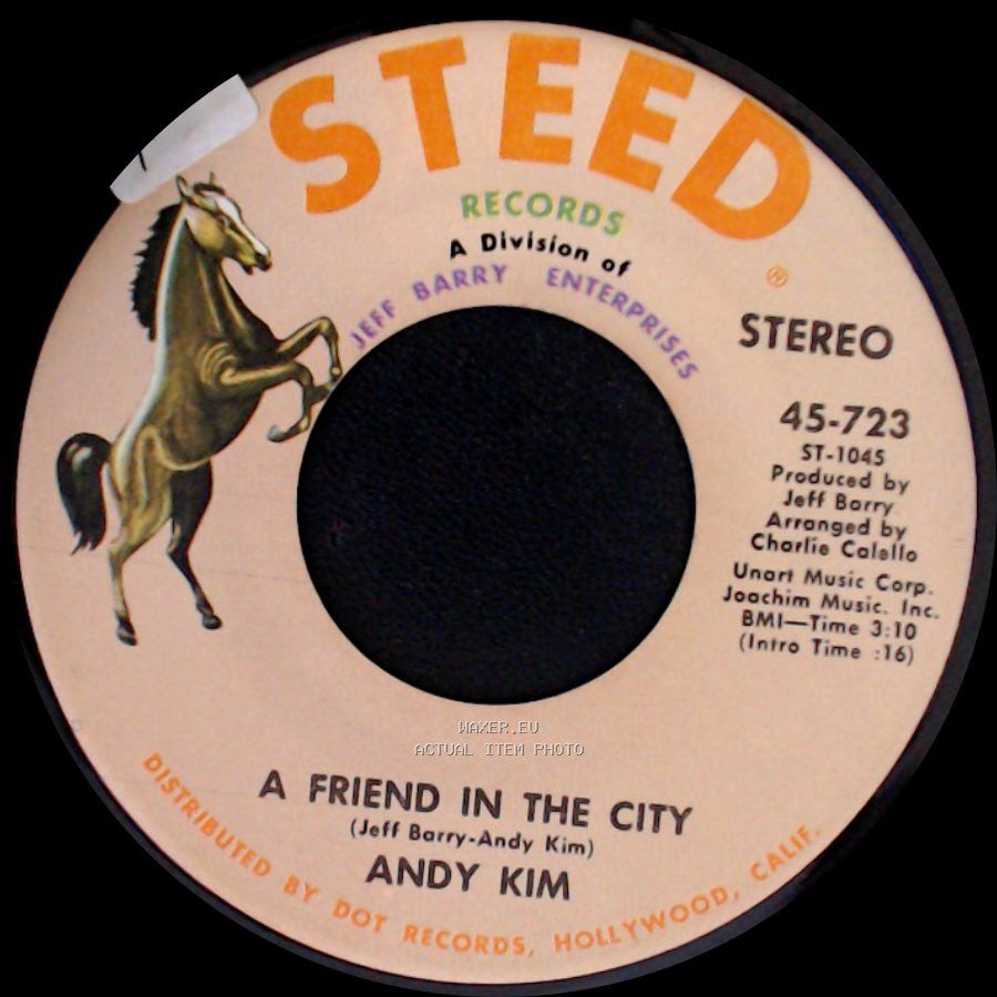 Andy Kim - A Friend In The City / You side A