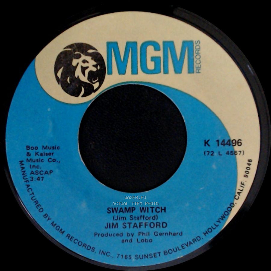 Jim Stafford - Swamp Witch / Nifty Fifties Blues side A