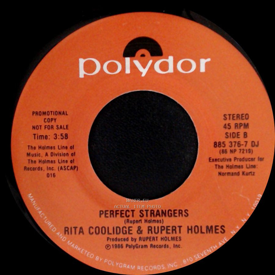 Rupert Holmes & Rita Coolidge / Rita Coolidge & Rupert Holmes - Touch And Go / Perfect Strangers side B