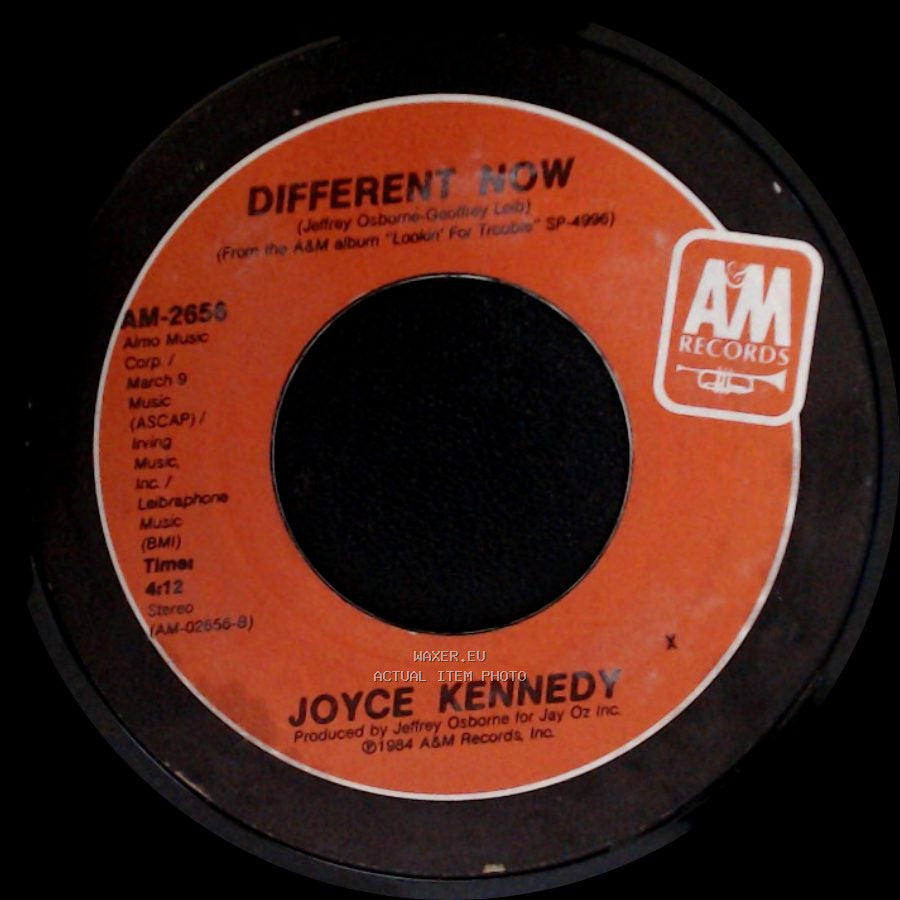 Joyce Kennedy / Joyce Kennedy & Jeffrey Osborne - Different Now / The Last Time I Made Love side A