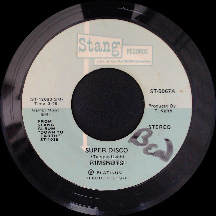 Rimshots - Super Disco / Groove Bus side A