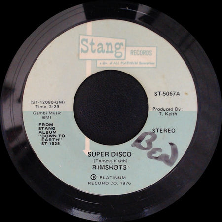 Rimshots - Super Disco / Groove Bus side A