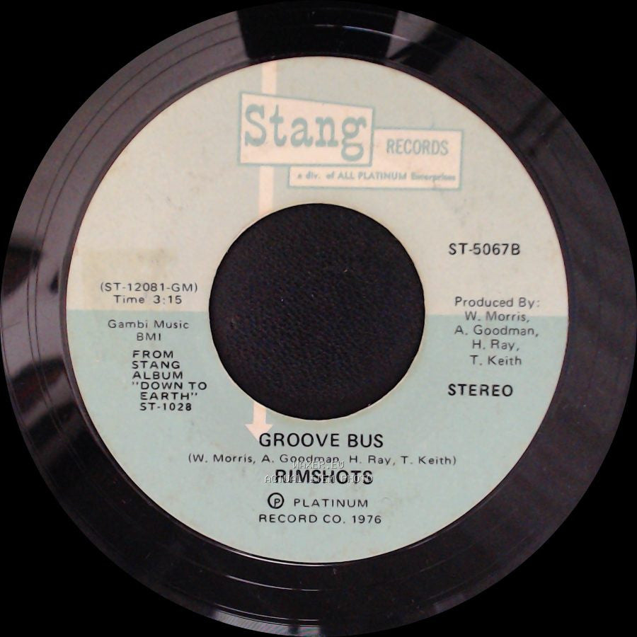 Rimshots - Super Disco / Groove Bus side B